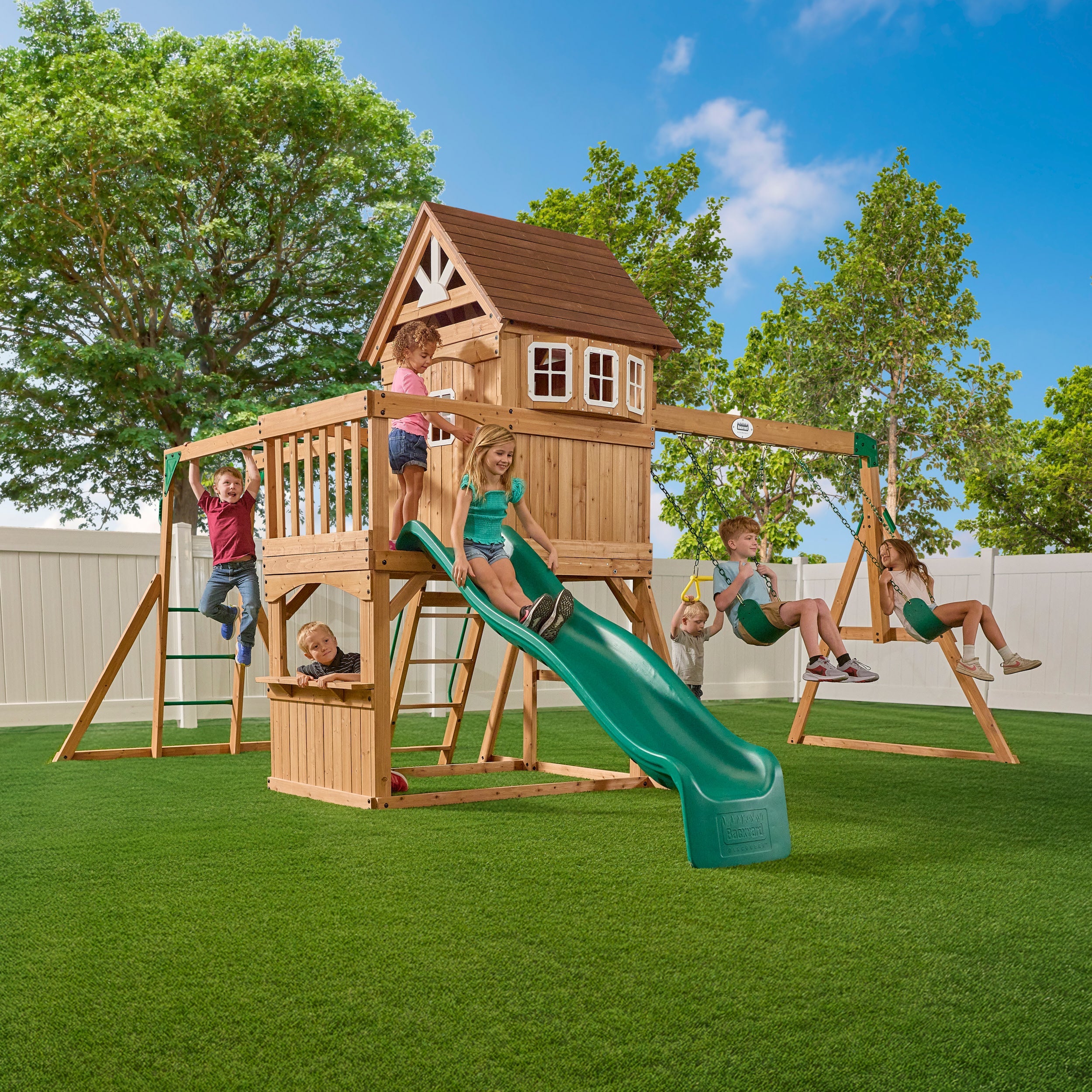 Backyard Discovery Edgewood Swing Set - Image 1