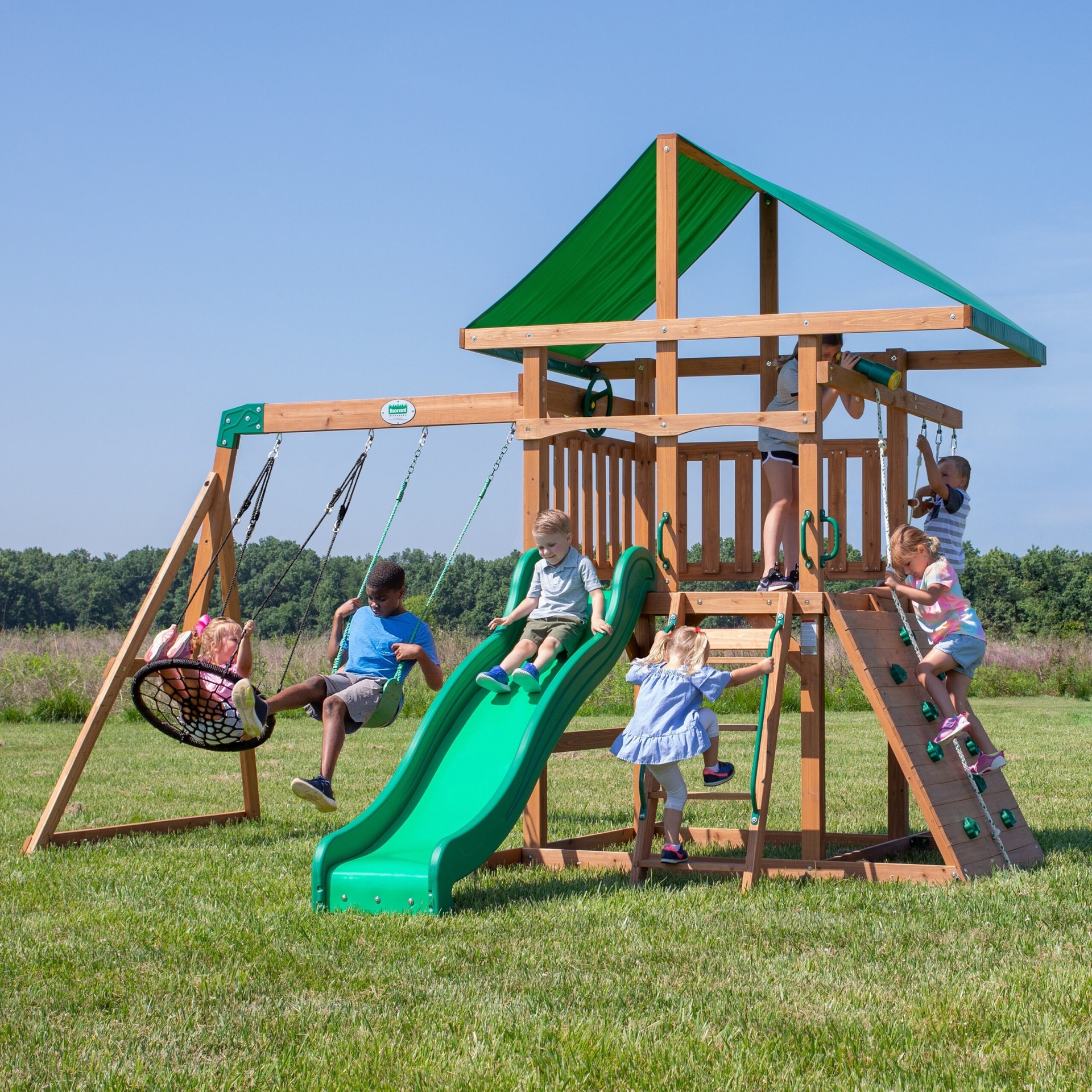 Backyard Discovery Grayson Peak Swing Set - Image 1