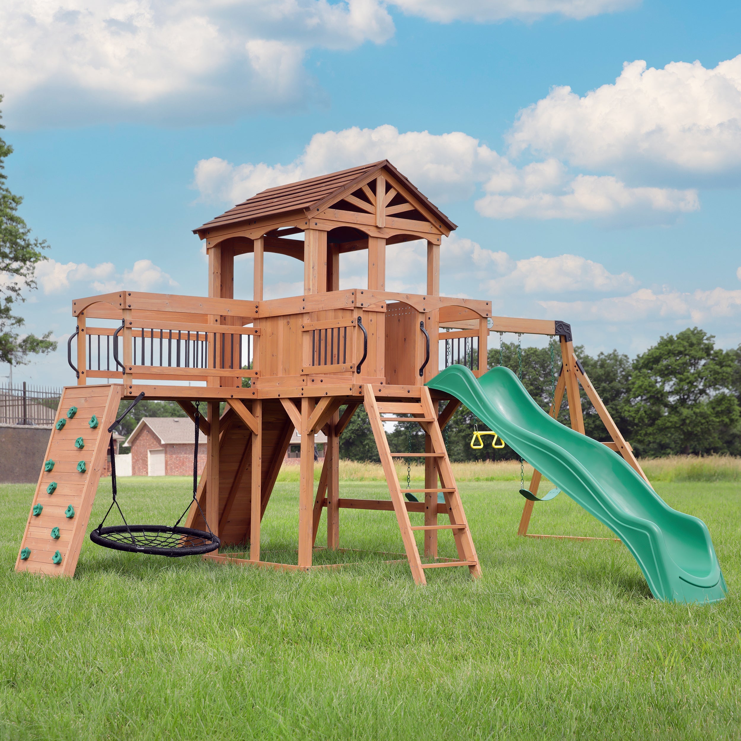 Backyard Discovery Sterling Point Swing Set - Image 1
