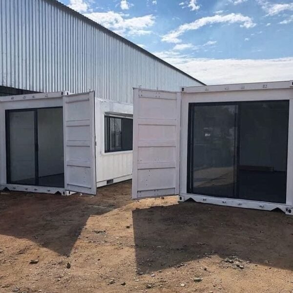 10Ft Class B, Shipping Container With Glass Door And Window - Image 1