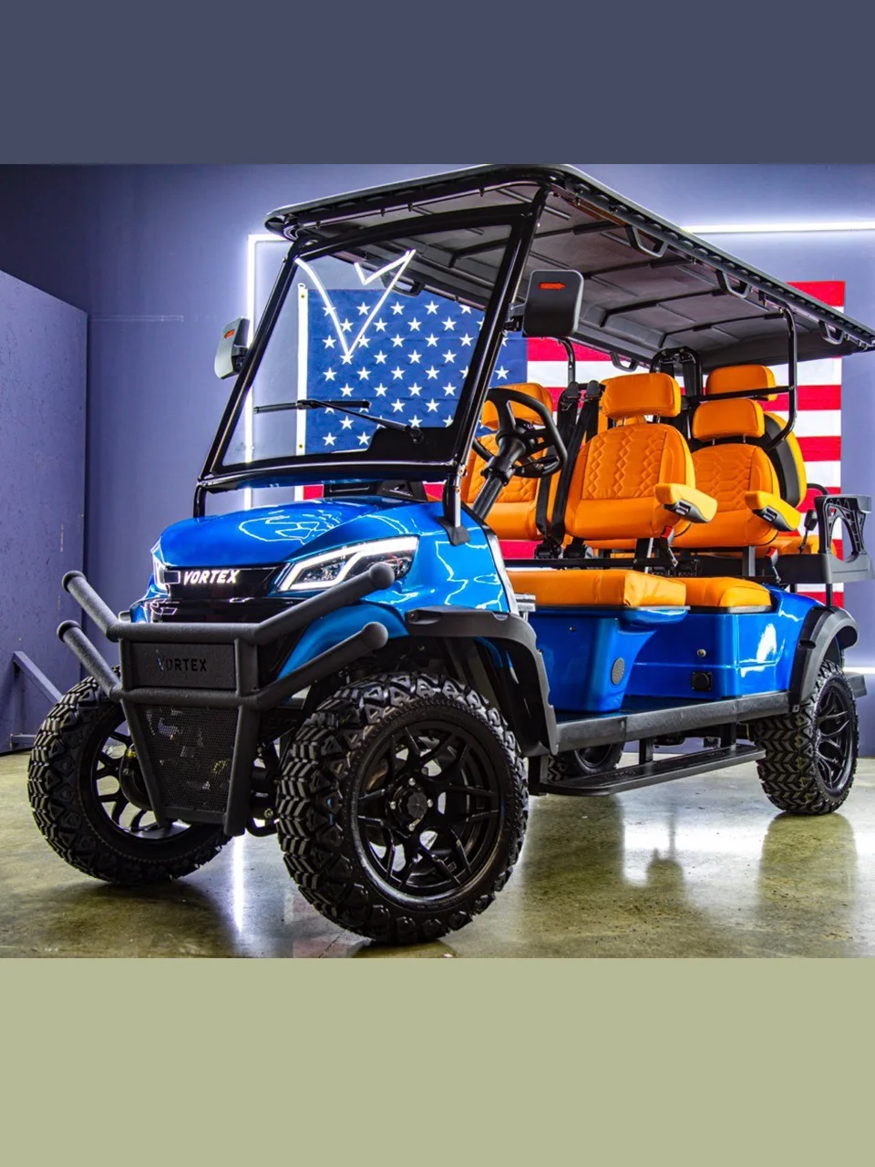 2025 Edge Vortex V6 Bleu - Image 1