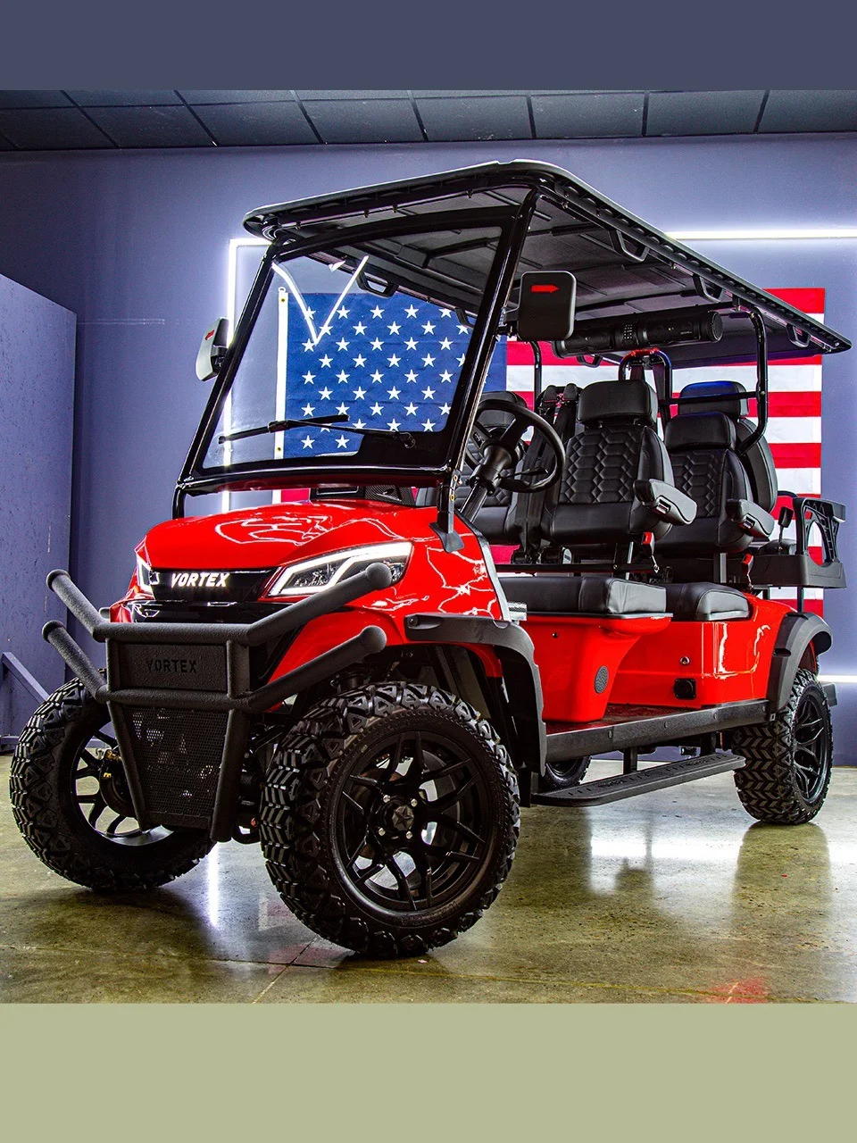 2025 Edge Vortex V6 Red - Image 1