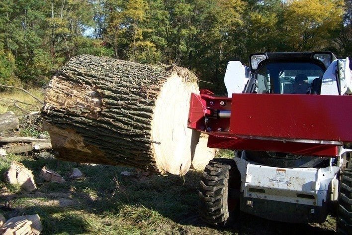 30 Ton Tire to Tire Upside Down Skid Steer Log Splitter (3030) - Image 1