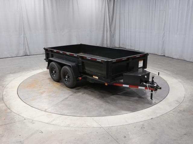 6×12 Dump Trailer – Dual Axle, 12,000 lb Capacity - Image 1