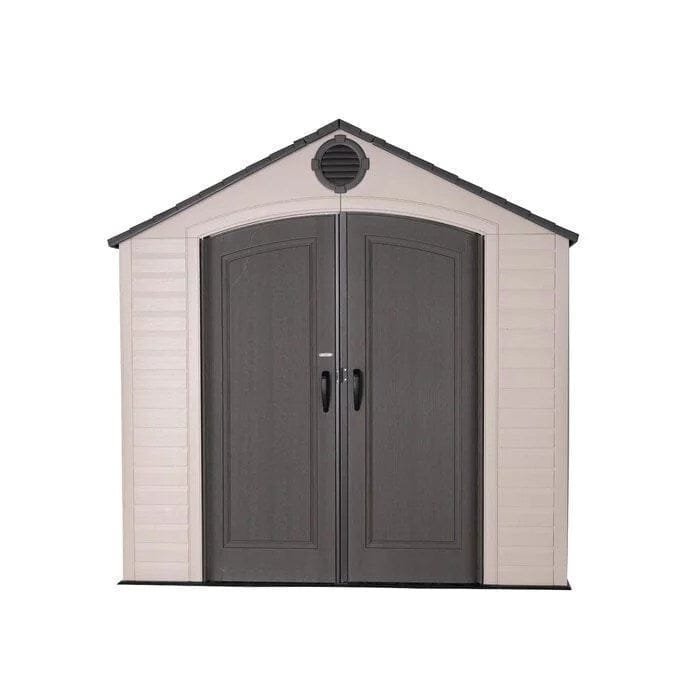 8 ft. W x 10 ft. D Plastic Storage Shed - Image 1