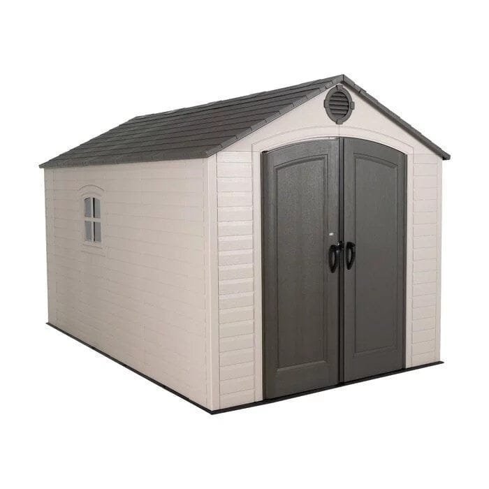 8 ft. W x 12.5 ft. D Plastic Storage Shed - Image 1