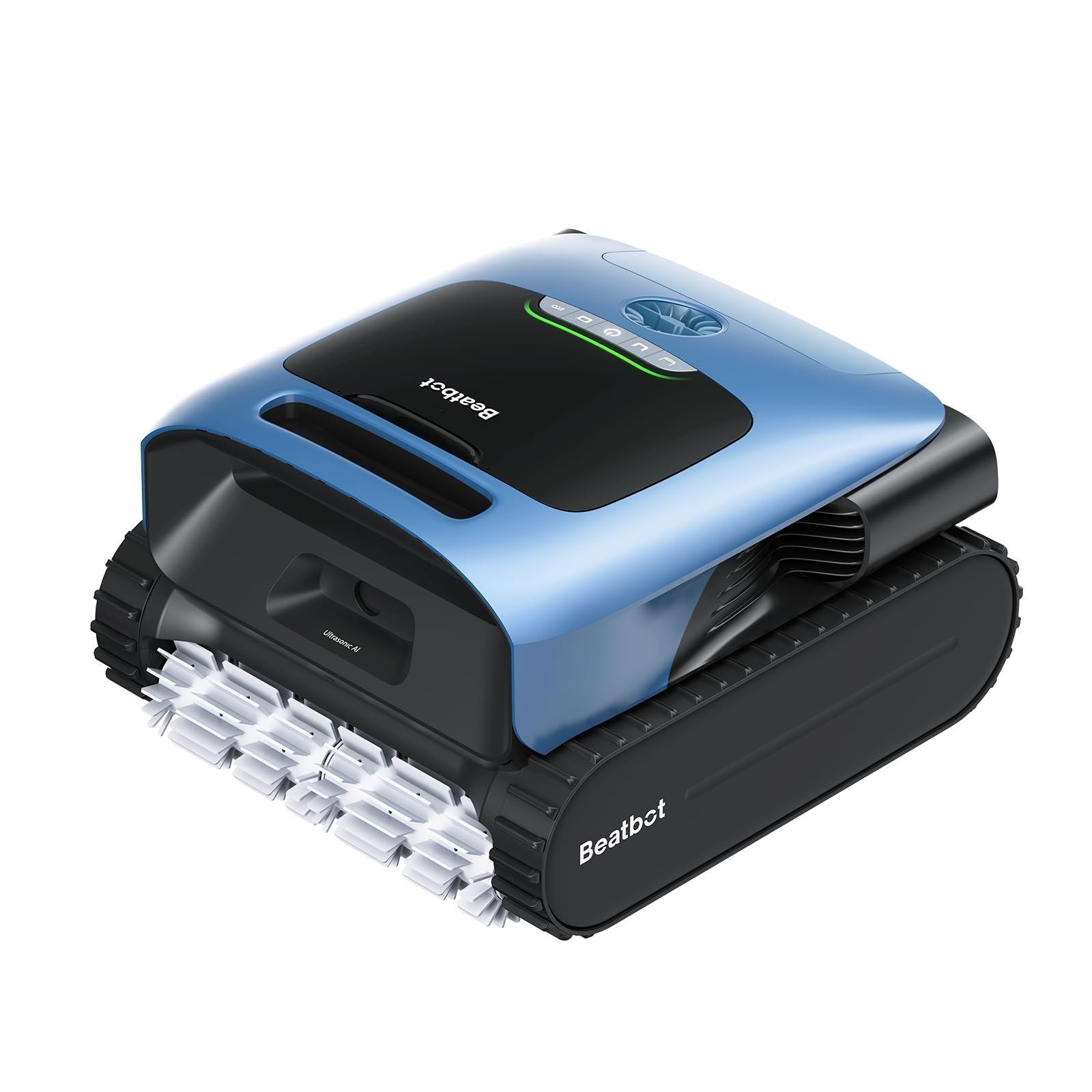 Beatbot Aquasense A100 Pro Robotic Pool Vacuum Cleaner – Clarifies Water, Cleans Surface, Floor, Walls and Waterline, Surface Parking, Intelligent Path Optimization-Slight Blue - Image 1