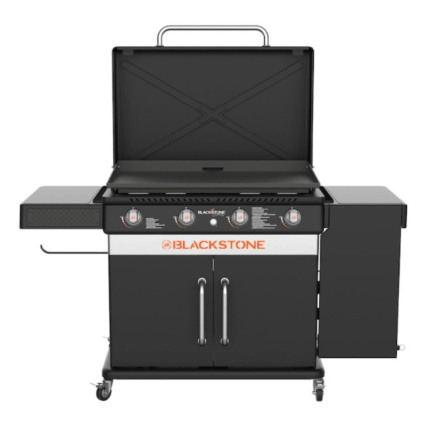 Blackstone 36-in Culinary Cabinet Griddle with Side Table: Versatile Outdoor Cooking in Stainless Steel - Image 1