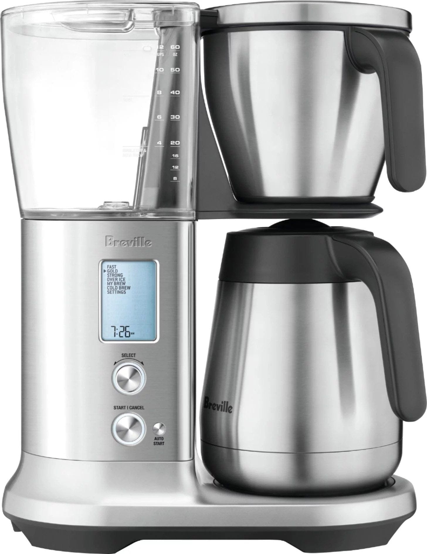 Breville – the Precision Brewer Thermal 12-Cup Coffee Maker – Brushed Stainless Steel - Image 1