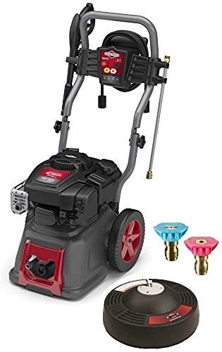Briggs & Stratton 20679 190cc Gas 2.7 GPM Pressure Washer with 14 in. Surface Cleaner and Second Story Nozzle Kit - Image 1