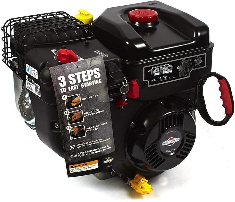 Briggs Professional Series Snow Engine 14.5 TP ES 3/4″ X 2-1/2″ #19J137-0007 - Image 1