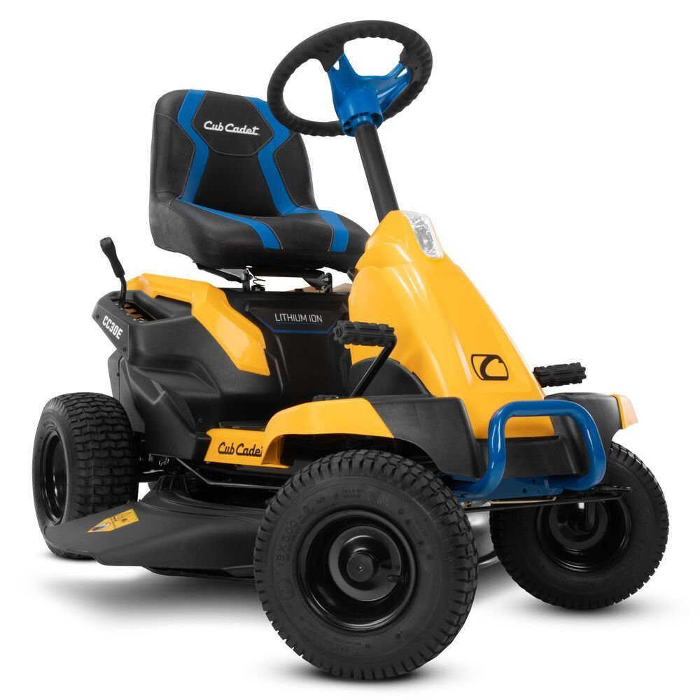 Cub Cadet CC30E (30″) Electric Rear Engine Riding Mower - Image 1