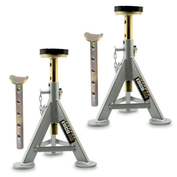 ESCO 3 Ton Performance Axle and Flat Top Jack Stand Kit - Image 1