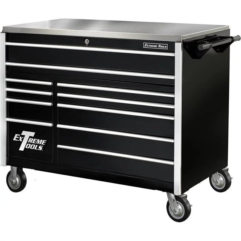 Extreme Tools 55 In 11 Drawer Pro Roller Cabinet BLACK - Image 1