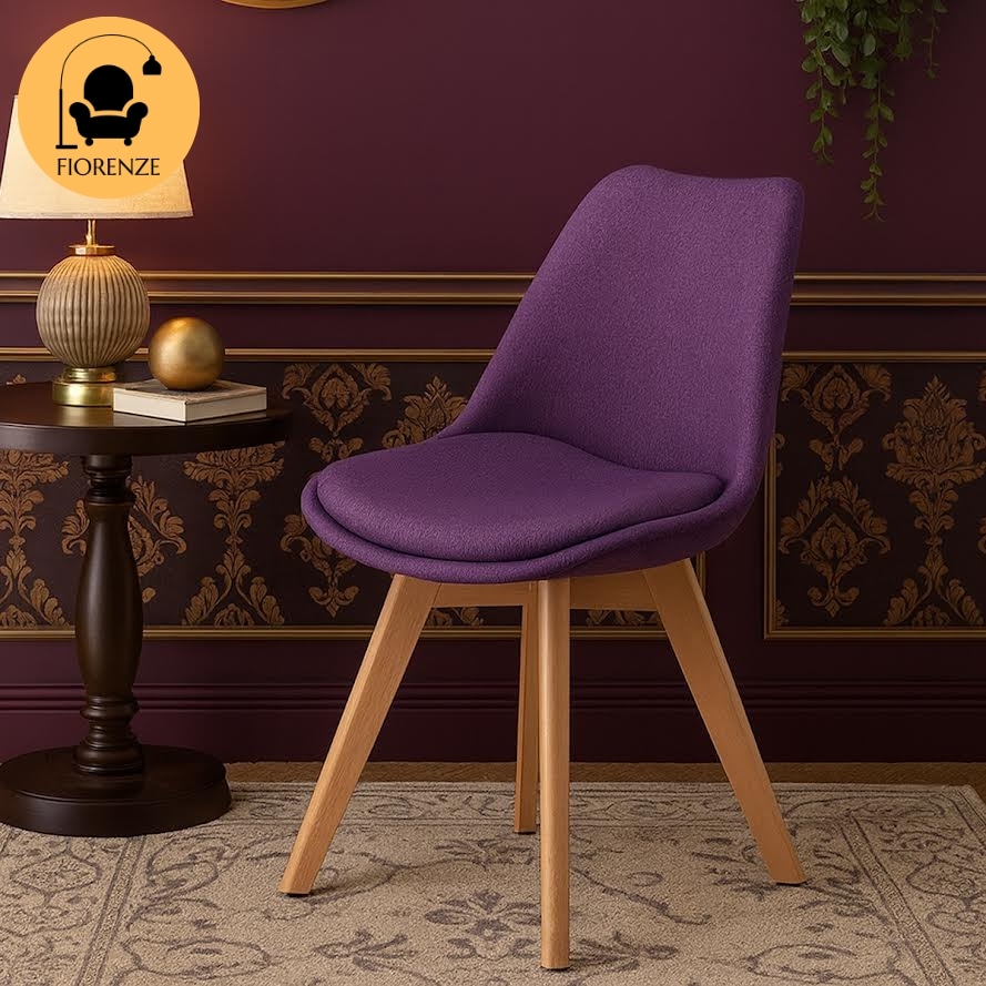 Fiorenze Gigma Purple Chair - Image 1
