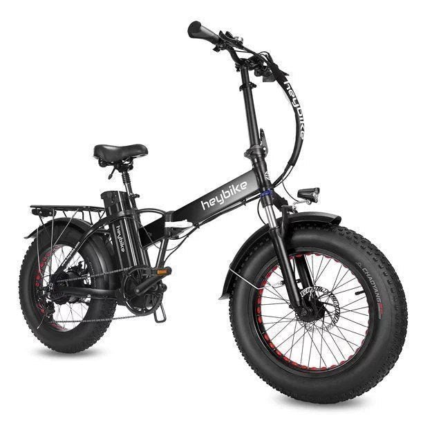Heybike Mars Electric Bike Foldable 20 X 4.0 Fat Tire Electric Bicycle with 500W Motor 48V 12.5AH Removable Battery Shimano 7-Speed and Dual Shock - Image 1